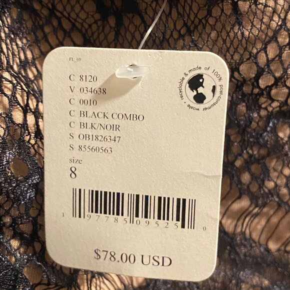 Free people black Zoey Lace Mini Skirt - Picture 4 of 5